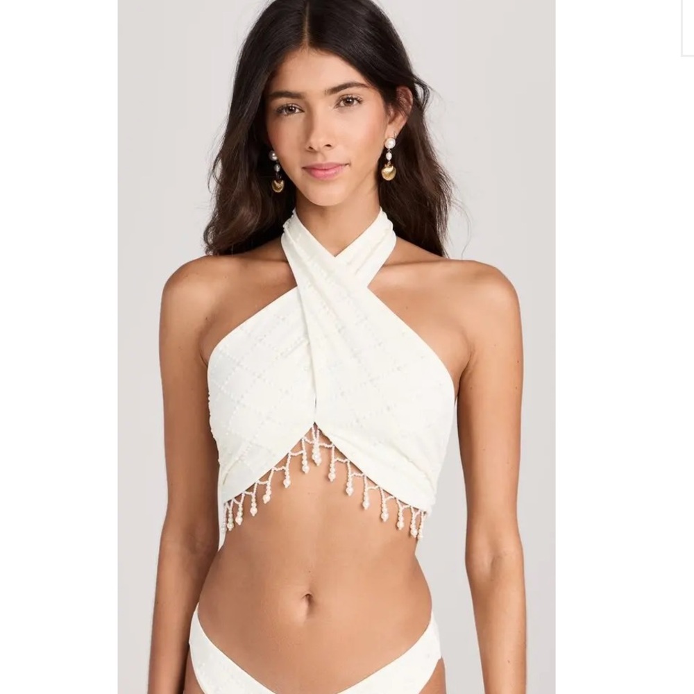 Beach Riot Jessica Bikini Top Small NWT